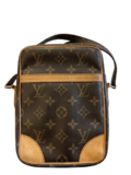 Monogram Canvas Danube Shoulder Bga