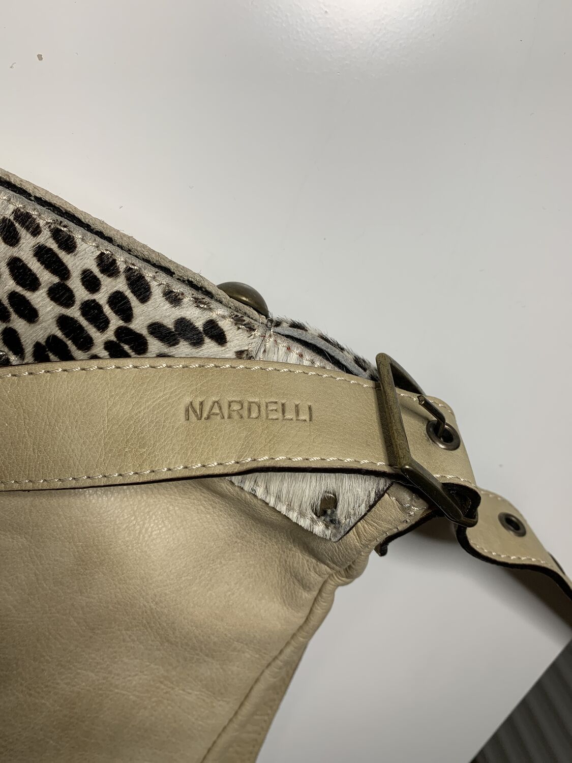 Leather Cross-body Handbags Nardelli Italy, buy pre-owned at EUR
