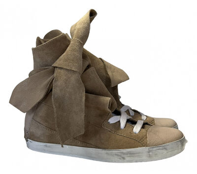 Suede Leather Sneakers