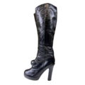 Patent Knee high Boots