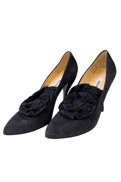 Suede High-heel Shoes