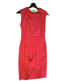 Midi red dress