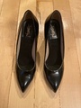 Patent leather shoes