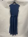 Belted midi dress