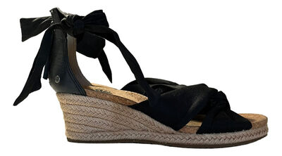Leather espadrilles