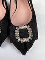Suede Flat Sandals
