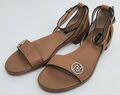 Leather Flat Sandals
