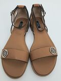 Leather Flat Sandals
