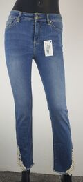 Cotton Straight Jeans