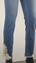Cotton Straight Jeans
