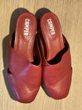 Leather Platform Mules