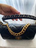 Leather handbag