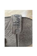Leather cowboy boots