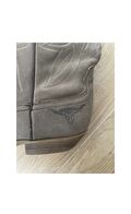 Leather cowboy boots