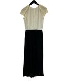 Two tone silk dress