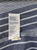 Striped blue shirt