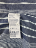 Striped blue shirt