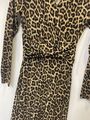 Long animal print dress