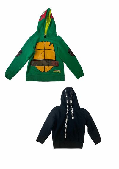 Set 2 printed hoodies