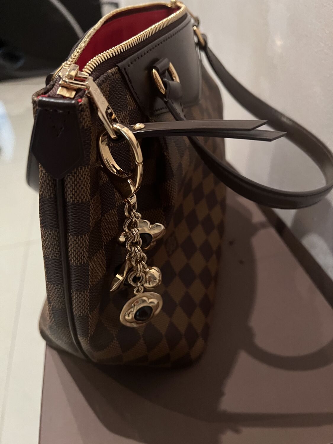 Leather handbag Louis Vuitton - One size, buy pre-owned at 3600 RON