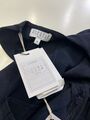Navy pleated dress