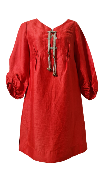 Linen Midi Dress