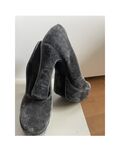 Velvet Platform Shoes