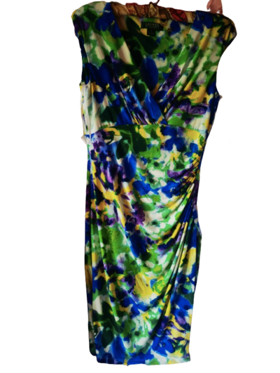 Viscose midi dress