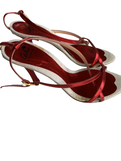 Leather High heels Sandals