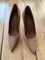 Suede pumps shoes