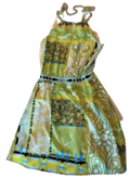 Chain neck dress