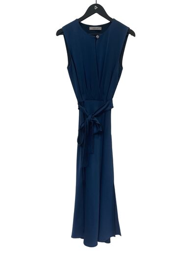 Navy long dress