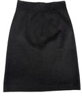 Black midi skirt