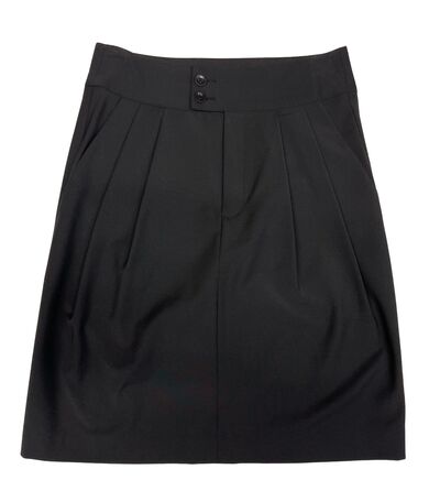 Black tulip skirt