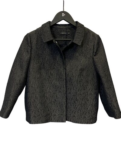 Black jacquard jacket