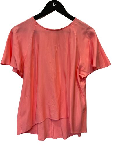 Coral blouse