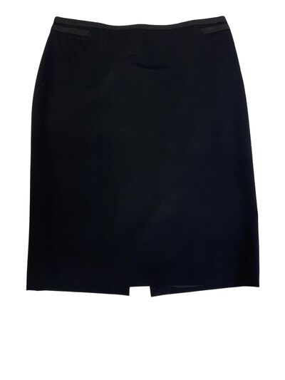 Black pencil skirt