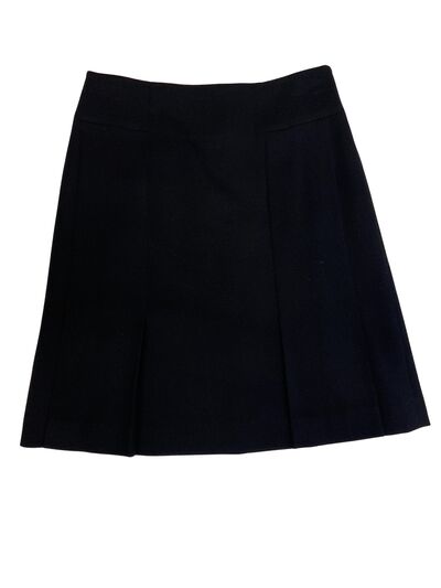 Wool A line skirt