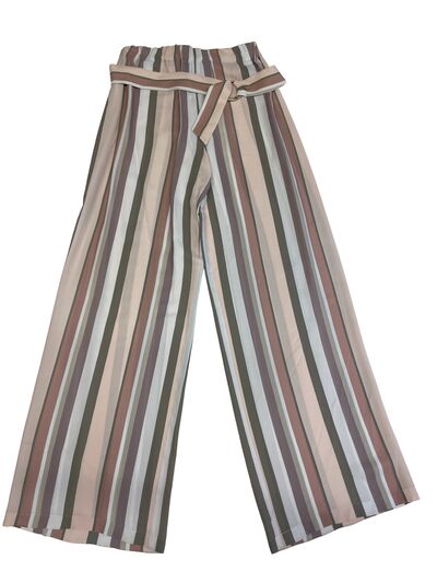 Striped cullottes