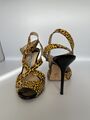 Leopard print sandals