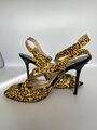 Leopard print sandals