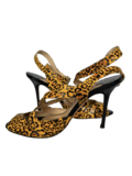 Leopard print sandals