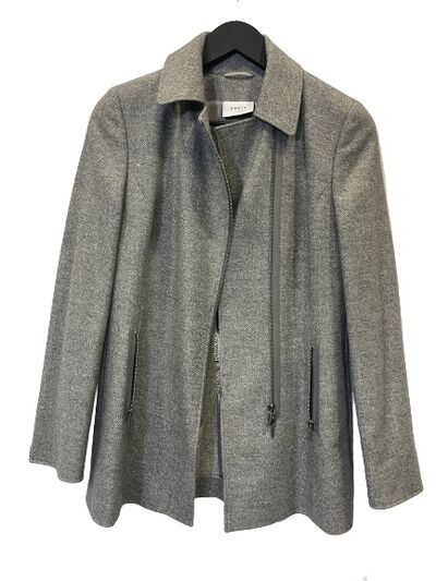Grey wool jacket