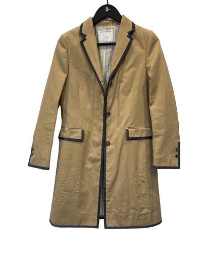 Beige trench coat