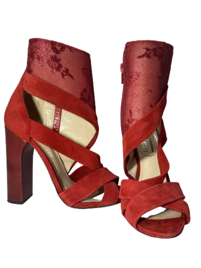 Suede High-heels Shoes