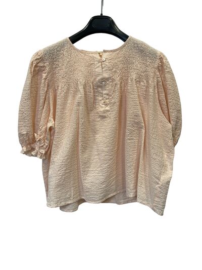 Pale pink blouse