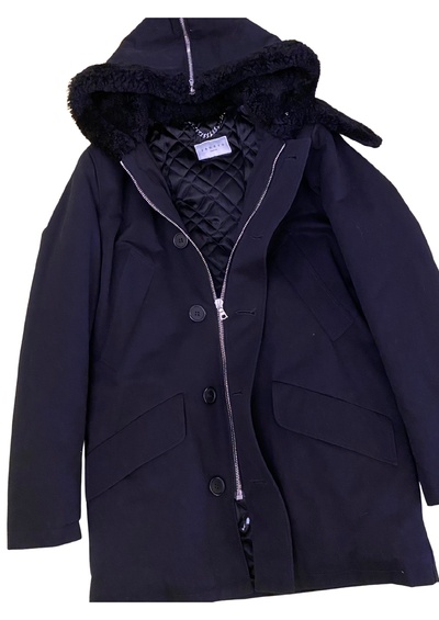 Hooded coat