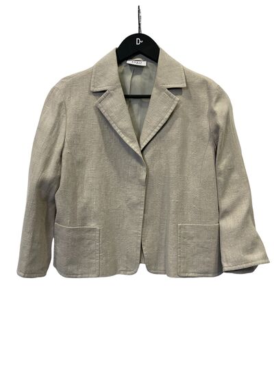 Linen beige jacket