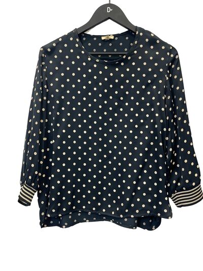 Polka dot blouse