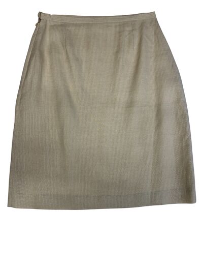 Cream skirt